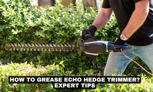 HOW TO GREASE ECHO HEDGE TRIMMER EXPERT TIPS